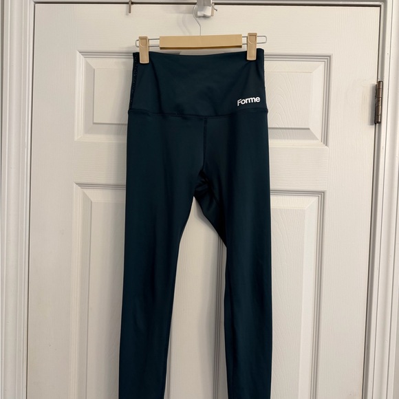 Forme Women's Deep Teal Leggings - Picture 2 of 5